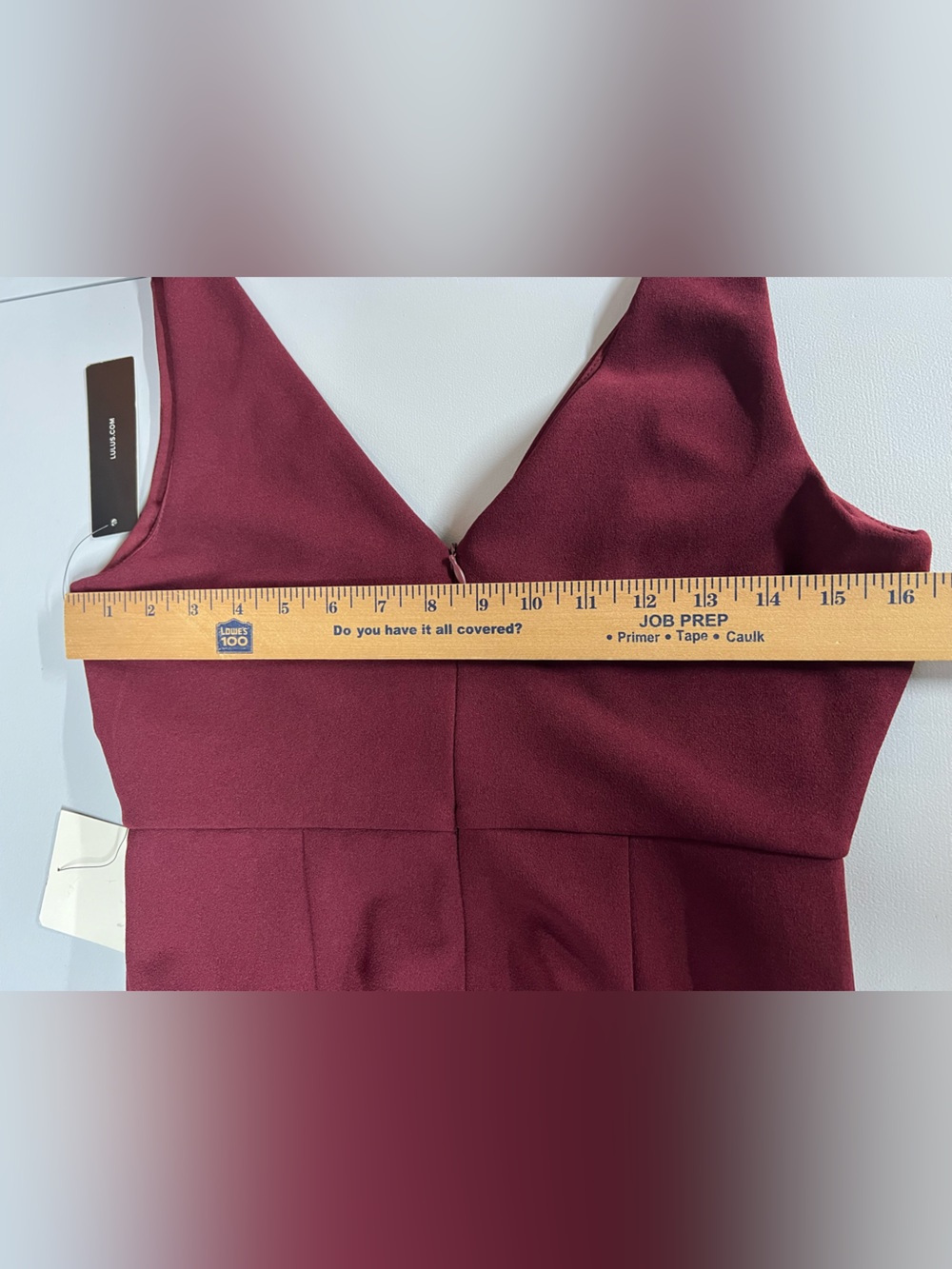 Lulus Melora Plum Sleeveless Maxi Dress Womens Medium NWT - Picture 8 of 9